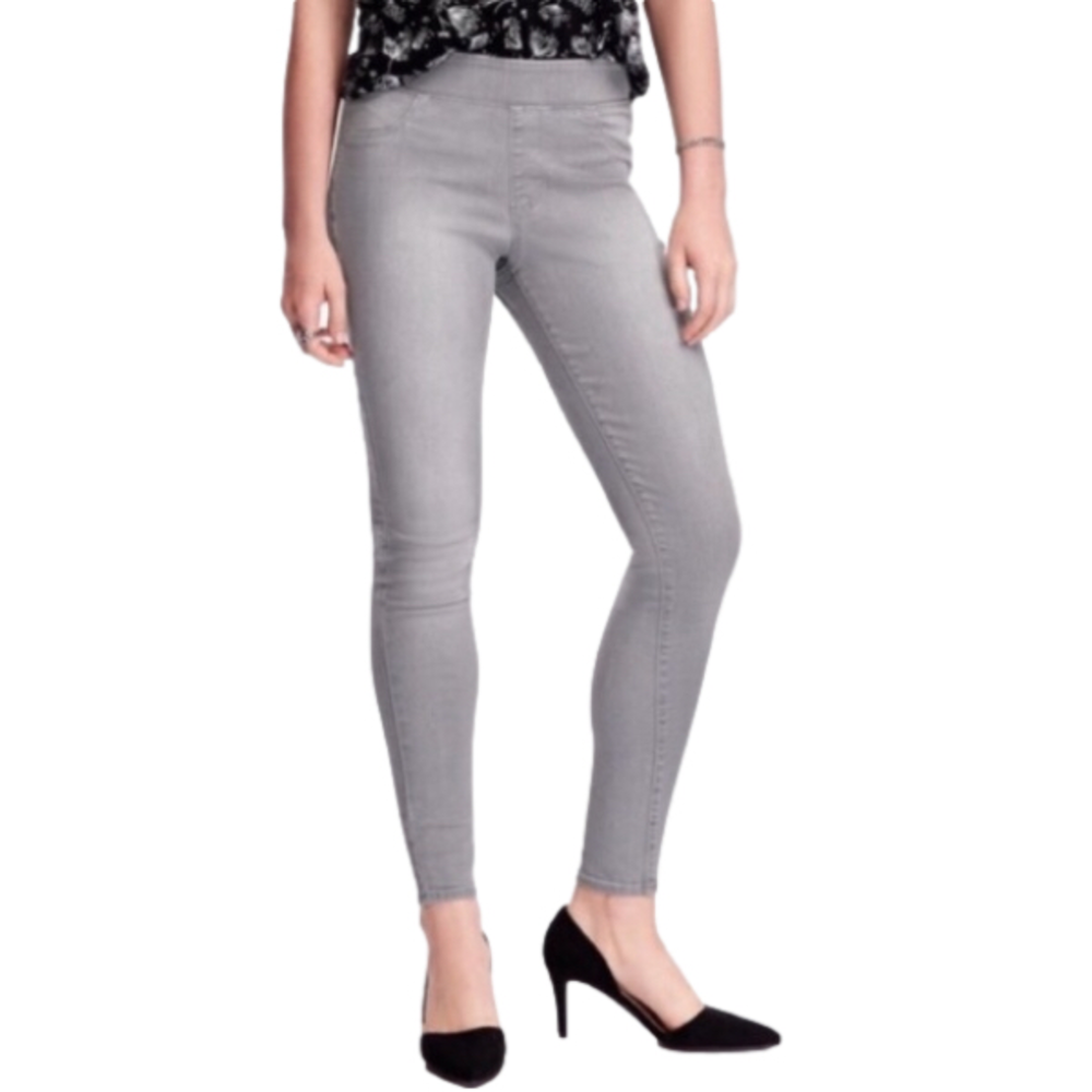 Old Navy Gray Super Skinny Leggings size 4